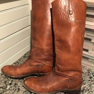 Frye Melissa button boots